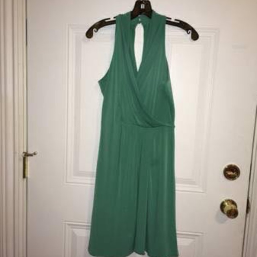 Faux Wrap Dress Never worm 50% OFF